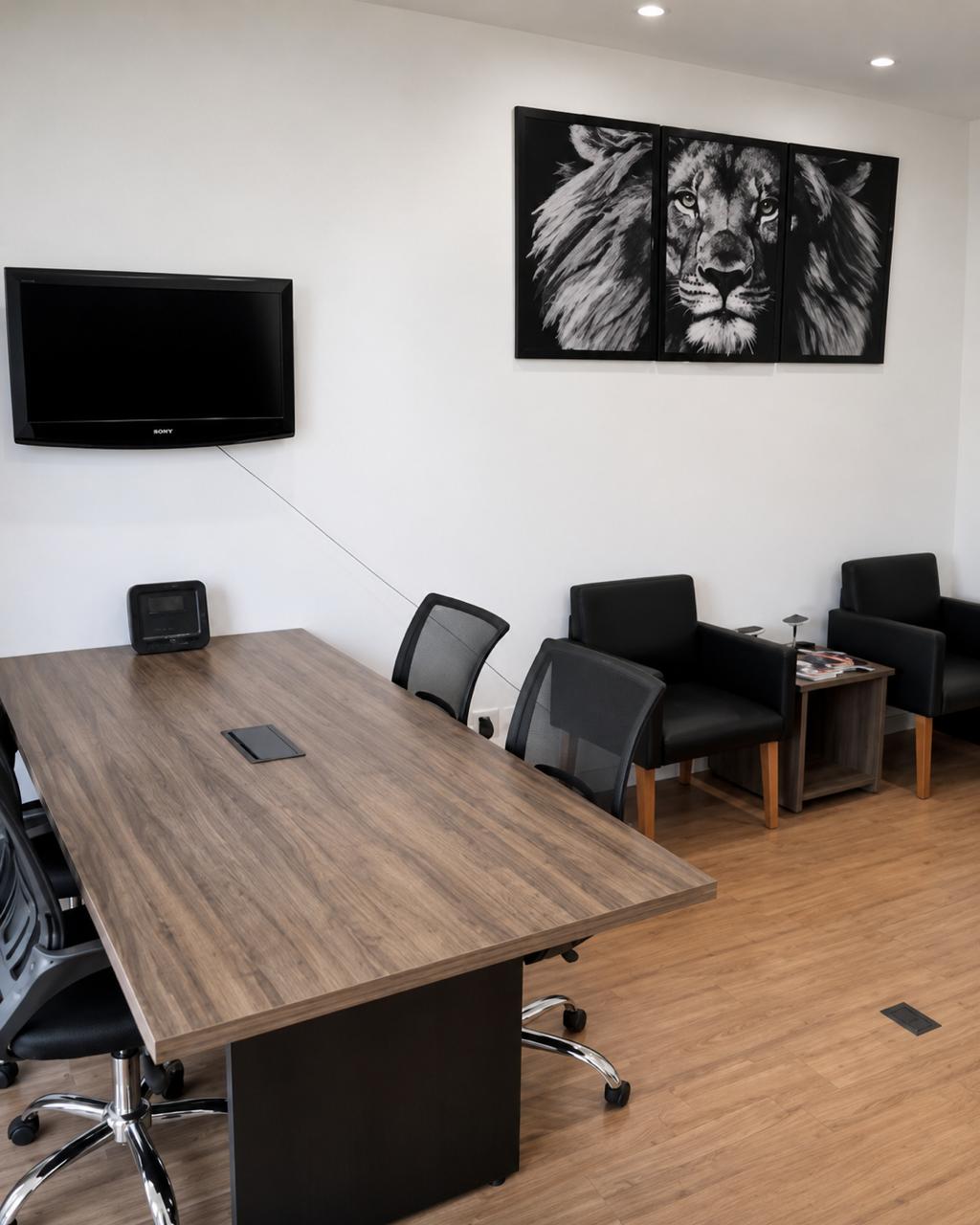 Recepção do escritório da ABC Invest no ABC Paulista